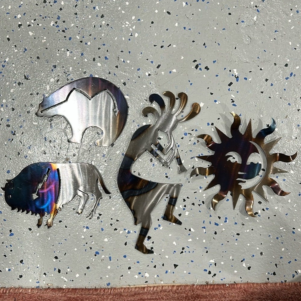The Guest Family Albuquerque NM Metal Art Pieces